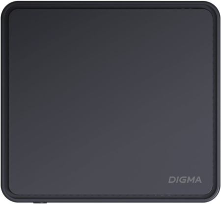 Неттоп Digma Mini Office Cel N4020 (1.1) 4Gb SSD128Gb UHDG 600 CR Windows 11 Professional GbitEth WiFi BT 36W черный (DPCN-4BXW01)