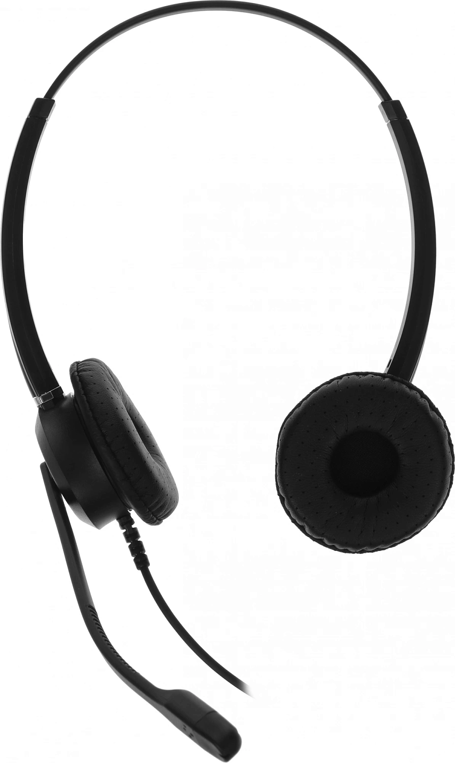 Наушники с микрофоном VT VT6200-D черный/серебристый 2.1м накладные USB оголовье (VT6200-D)