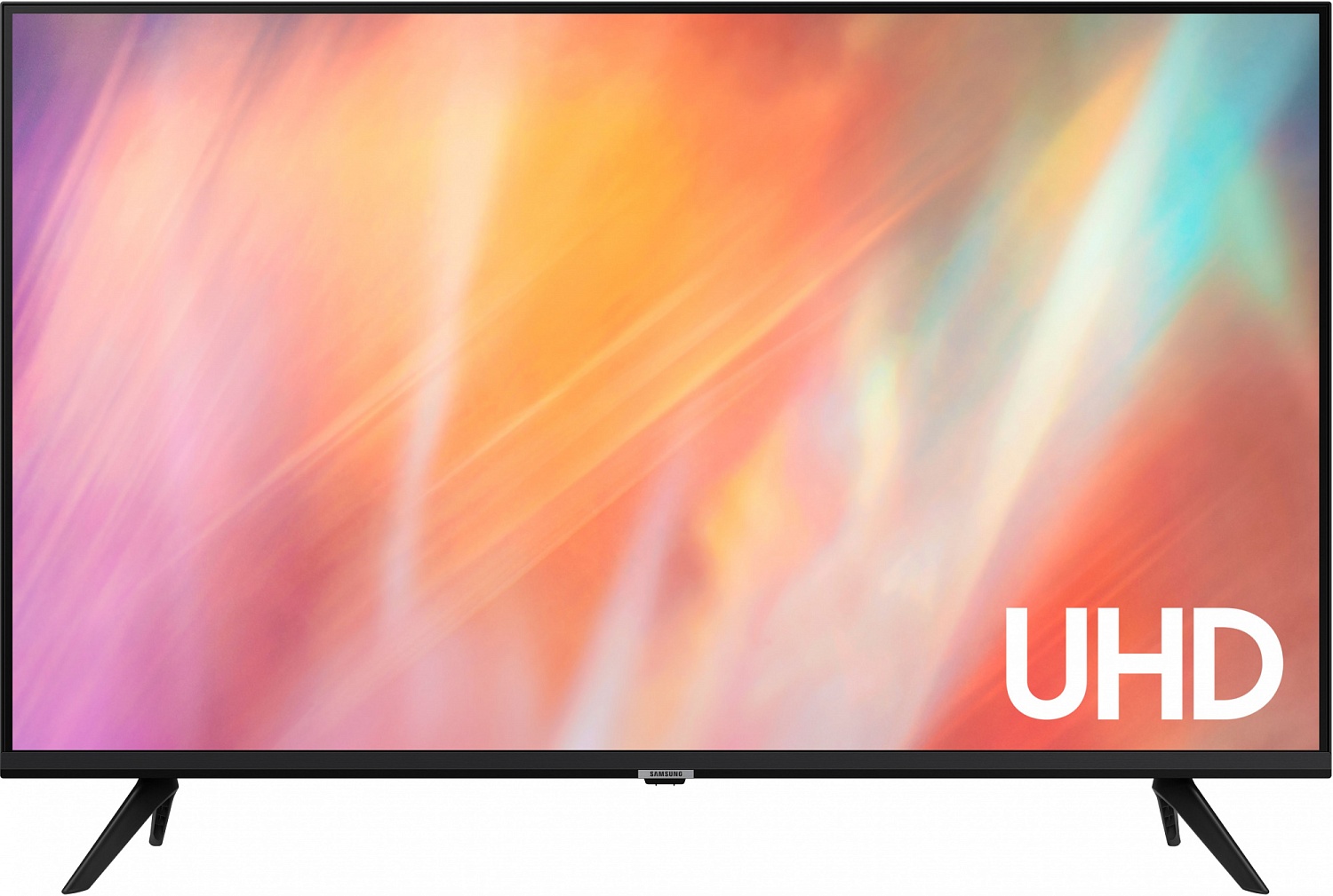 Телевизор LED Samsung 50" UE50AU7002UXRU Series 7 черный 4K Ultra HD 60Hz DVB-T2 DVB-C DVB-S2 WiFi Smart TV (RUS)