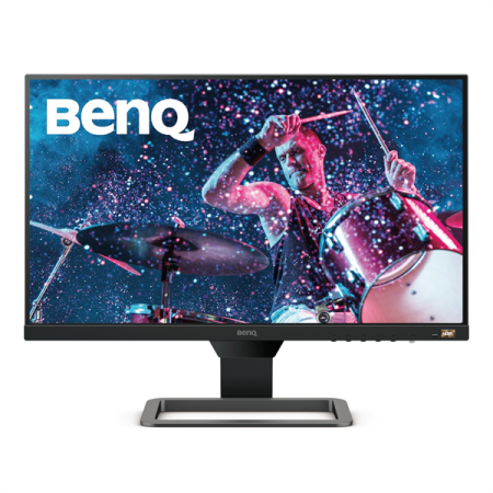 Монитор BENQ 23,8" EW2480 75Гц  IPS LED, 1920x1080, 16:9, 250 cd/m2, 20M:1, 1000:1, 178/178, 5ms(GtG), 3* HDMI 2.0, Speaker (2.5Вт x 2), Black-Metallic Grey