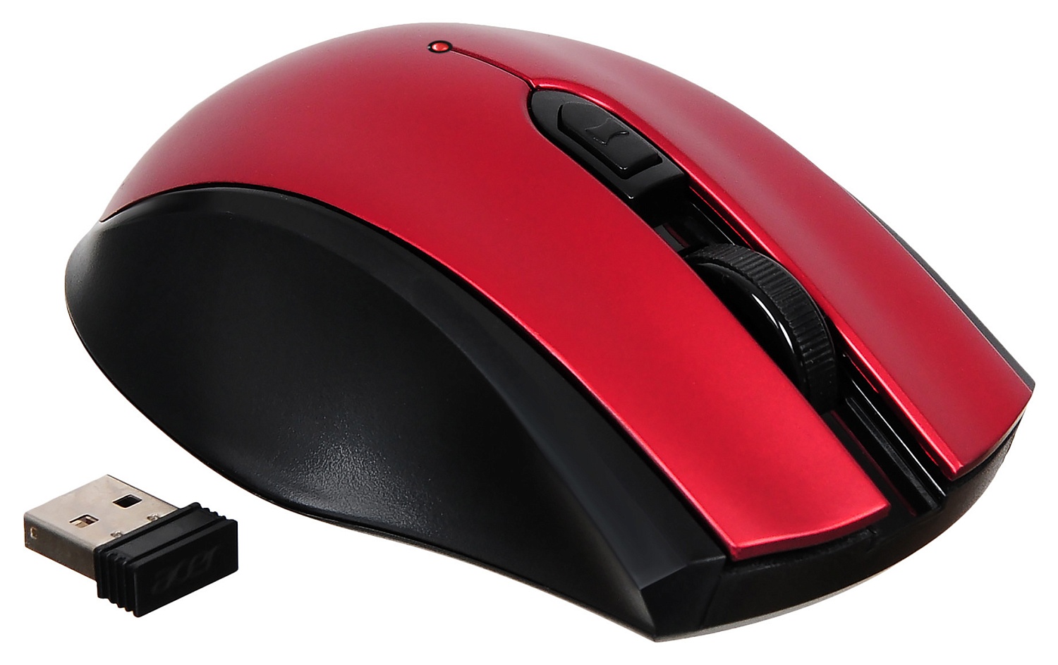 Мышь Acer OMR032 черный/красный оптическая (1600dpi) беспроводная USB (3but) Мышь Acer OMR032 черный/красный оптическая (1600dpi) беспроводная USB (3but)
