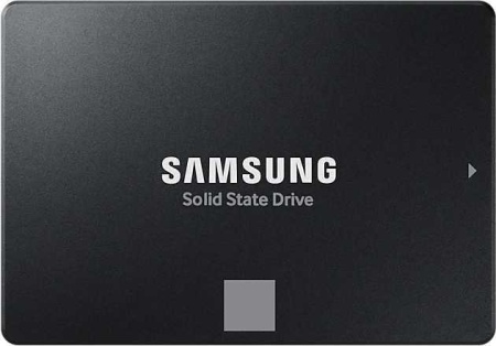 Твердотельный накопитель SSD 2.5" 4Tb (4000GB) Samsung SATA III 870 EVO (R560/W530MB/s) (MZ-77E4T0BW аналог MZ-76E4T0BW) 1year