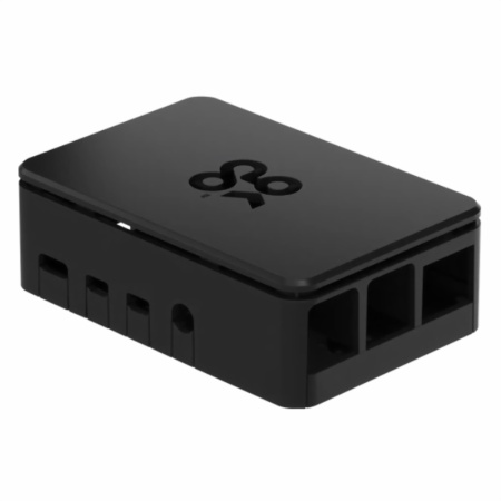 Raspberry Pi 4 Model B Official Case Okdo Standard Series, Black, Retail, для Raspberry Pi 4 Model B (187-3797/187-3798)(ASM-1900133-21) RTL {96} (815058)