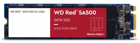 Твердотельный накопитель Western Digital SSD RED 2Tb SATA-III M2.2280 WDS200T1R0B, 1 year