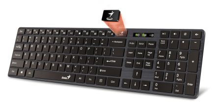 Клавиатура Genius SlimStar 126 Black USB