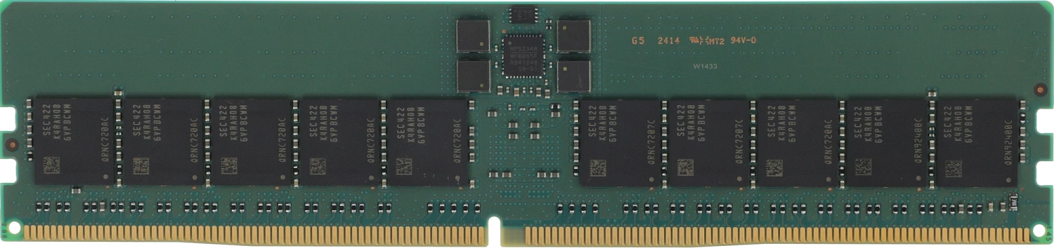 Оперативная память Samsung DDR5  32GB RDIMM 5600 Mbps (2Rx8) ECC  Reg  1.1V (M321R4GA3PB0-CWM), 1 year, OEM