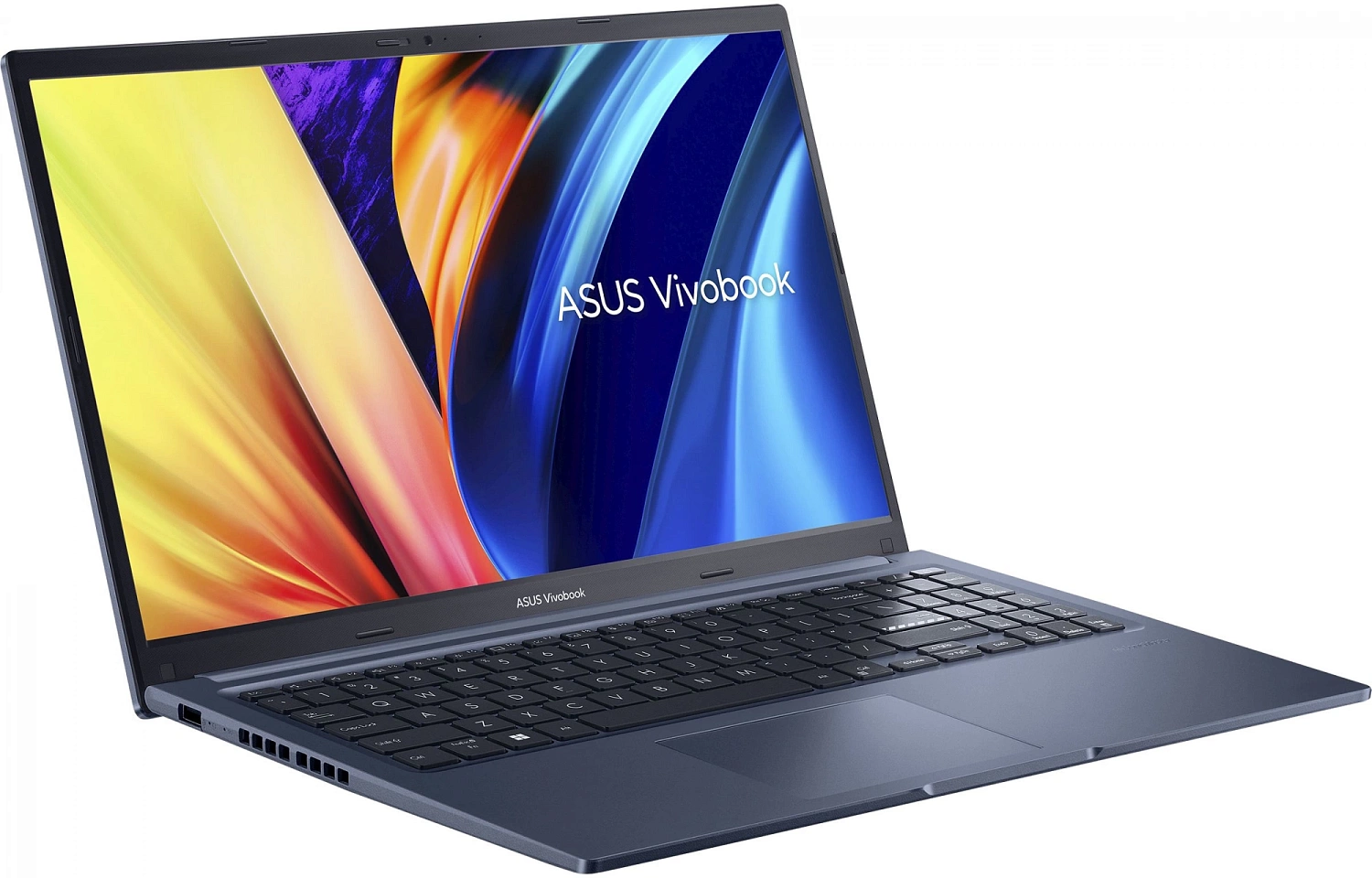 Ноутбук Asus VivoBook X1502ZA-BQ1954 Core i5 12500H 8Gb SSD512Gb Intel Iris Xe graphics 15.6" IPS FHD (1920x1080) noOS blue WiFi BT Cam (90NB0VX1-M02SU0)