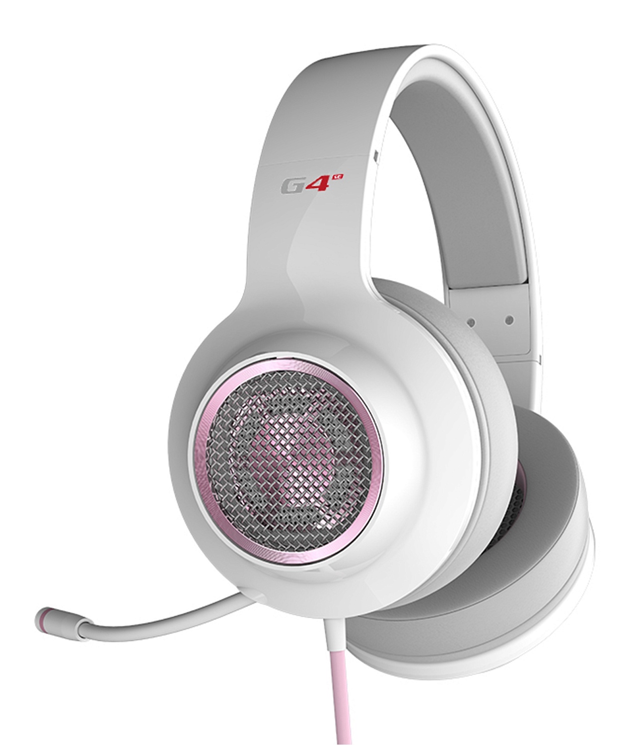 Наушники с микрофоном Edifier G4 SE белый 1.3м накладные оголовье