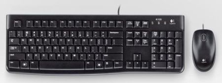 Клавиатура+мышь Logitech Desktop MK120, (Keybord&mouse), USB, [920-002561]