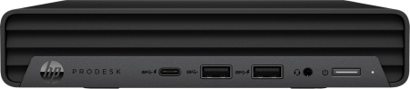 ПК HP ProDesk 400 G6 Mini PG G6400T (2.3) 4Gb SSD256Gb UHDG 610 Windows 10 Professional 64 GbitEth WiFi BT 65W kb мышь клавиатура черный (2T7M8ES)