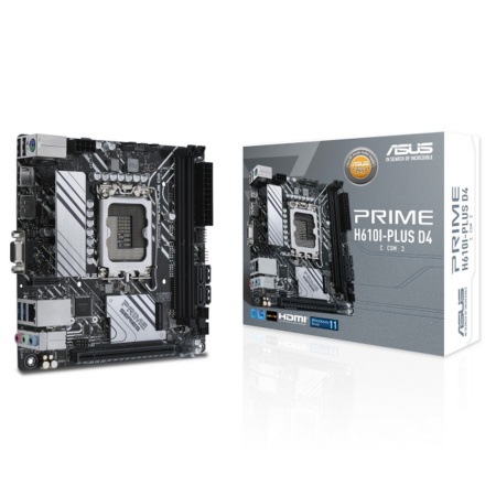 PRIME H610I-PLUS D4-CSM /LGA1700,H610,PCIE 4.0,USB3.2 GEN 1,MB (90MB1B20-M0EAYC) (755753)