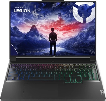 Ноутбук Lenovo Legion 7 16IRX9 Core i7 14700HX 32Gb SSD1Tb NVIDIA GeForce RTX4070 8Gb 16" IPS 3.2K (3200x2000) noOS black WiFi BT Cam (83FD0045RK)