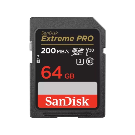 Карта памяти SanDisk Extreme Pro SD UHS I |SDSDXXU-064G-GN4IN|