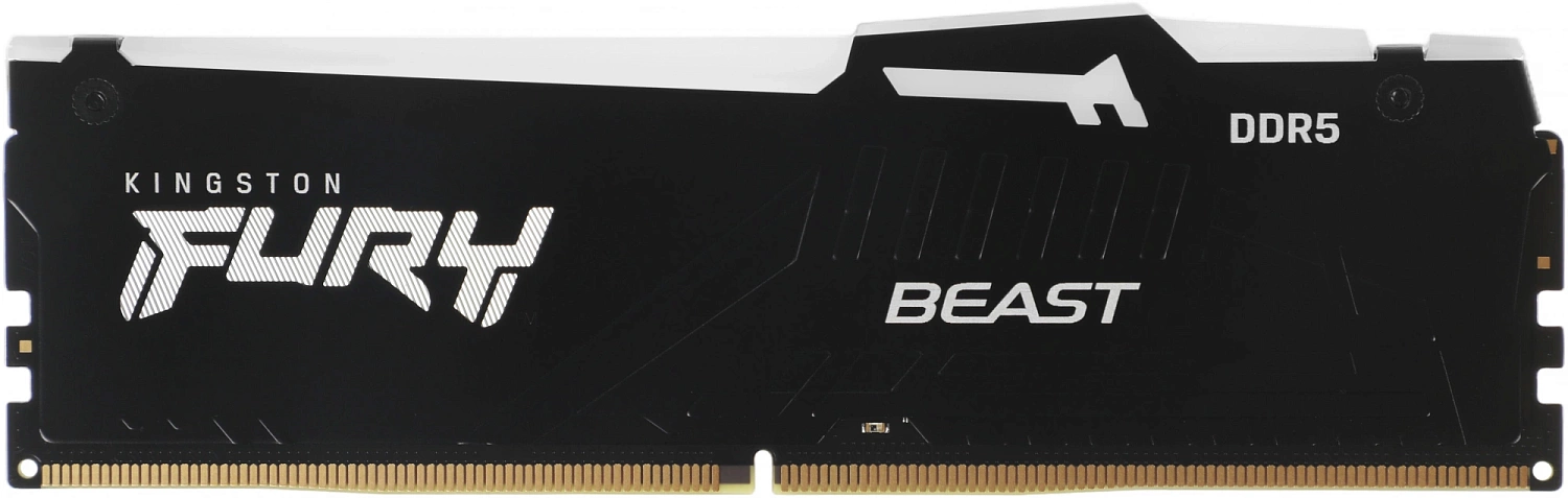 Память DDR5 2x16GB 6000MHz Kingston KF560C36BBE2AK2-32 Fury Beast RGB RTL Gaming PC5-48000 CL36 DIMM 288-pin 1.35В single rank с радиатором Ret