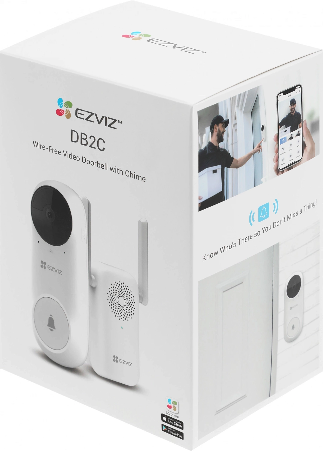 Комбинированный домофон Ezviz DB2C белый