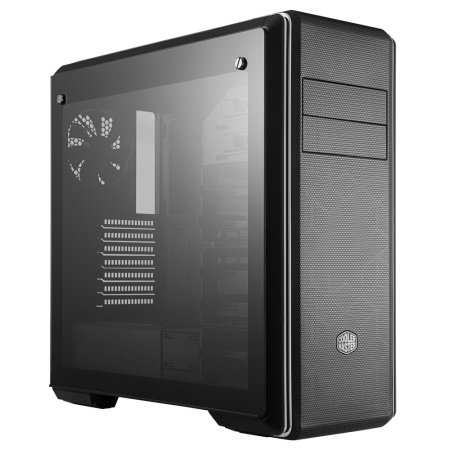 Корпус Cooler Master MasterBox CM694, 2xUSB3.0, 1xUSB3.1 Type-C, 3x120 Fan, w/o PSU, TG, Black, Full ATX