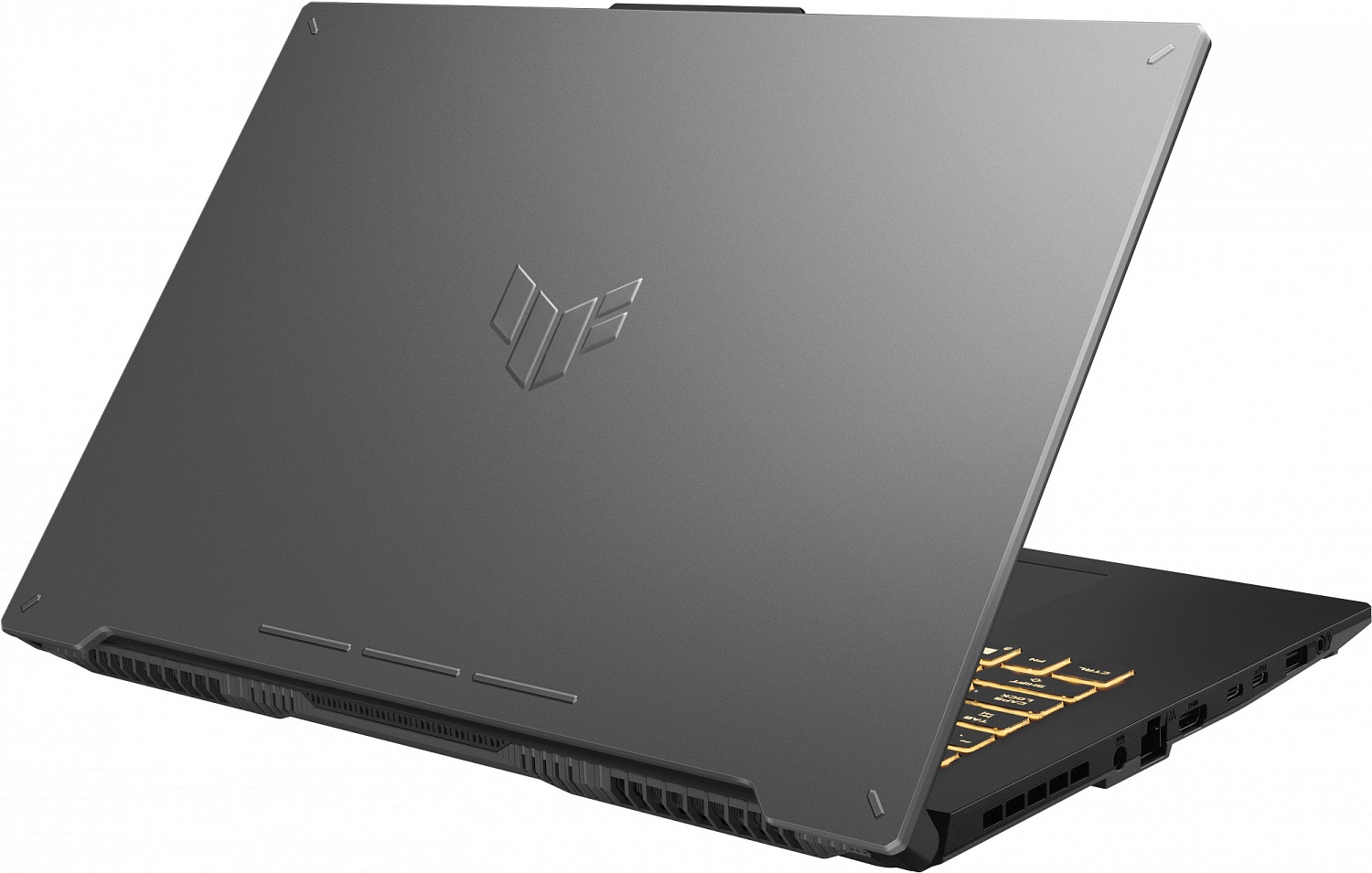 Ноутбук Asus TUF Gaming F17 FX707ZC4-HX056 Core i7 12700H 16Gb SSD1Tb NVIDIA GeForce RTX 3050 4Gb 17.3" IPS FHD (1920x1080) noOS grey WiFi BT Cam (90NR0GX1-M003H0)