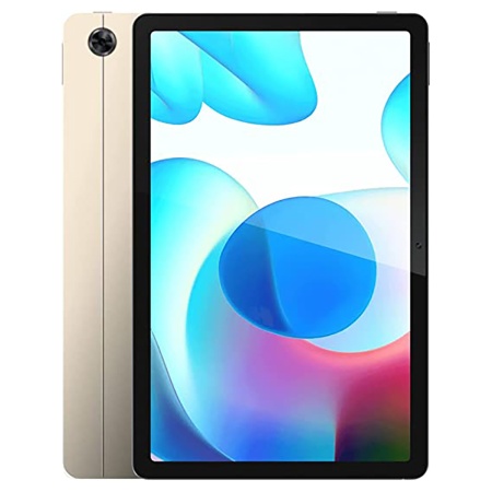 Планшет Realme Pad RMP2103 Helio G80 (2.0) 8C RAM4Gb ROM64Gb 10.4" IPS 2000x1200 Android 11 золотистый 8Mpix 8Mpix BT GPS WiFi Touch microSD 1Tb 7100mAh 12hr до 1656hrs