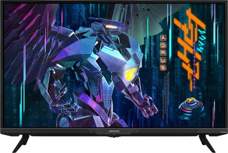 Монитор Gigabyte 43" Aorus FV43U черный VA 1ms 16:9 HDMI M/M матовая 1000cd 178гр/178гр 3840x2160 144Hz DP 4K USB 10кг