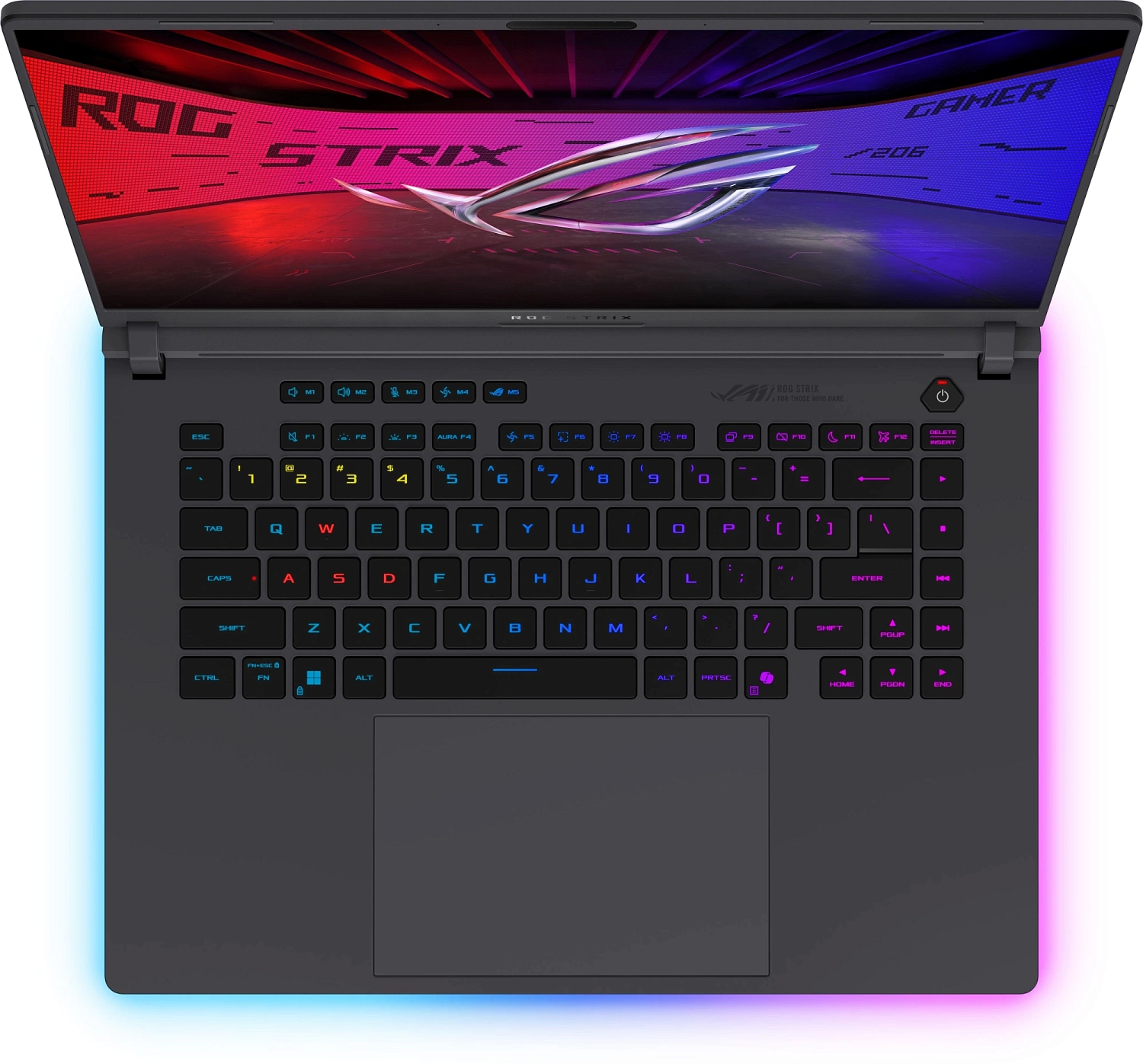 Ноутбук Asus ROG Strix G16 G615JMR-TS414 Core i7 14650HX 16Gb SSD512Gb NVIDIA GeForce RTX 5060 8Gb 16" IPS WQXGA (2560x1600) без ОС grey WiFi BT Cam (90NR0LB1-M00KA0)
