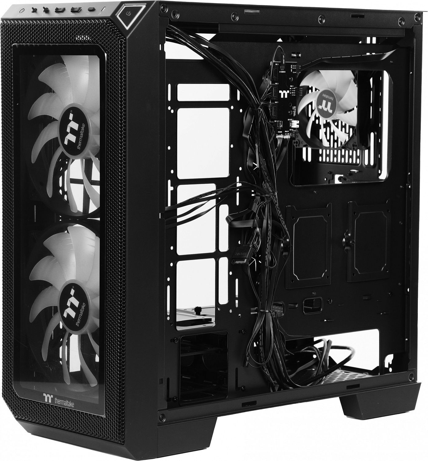 Корпус Thermaltake View 300 MX черный без БП ATX 9x120mm 5x140mm 1x200mm 2xUSB3.0 audio bott PSU