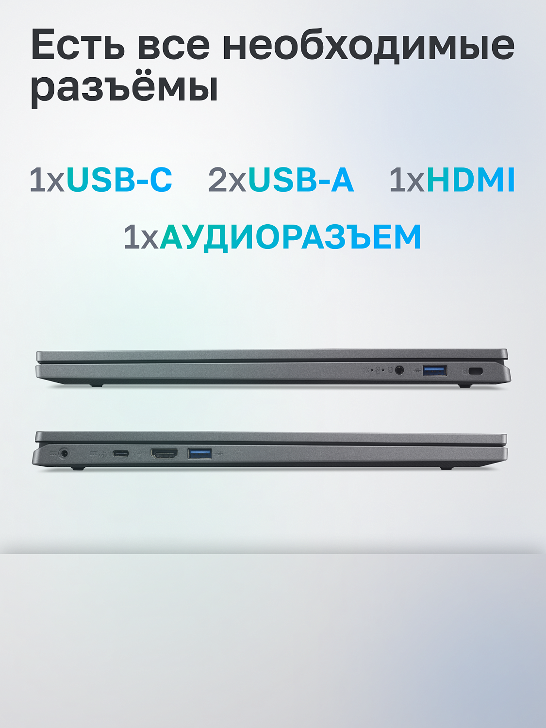 Ноутбук Acer Bad Pack Aspire 3 A317-55P-341F Intel Core i3-N305/16Gb/SSD512Gb/17.3"/IPS/FHD/60Hz/NoOS/Silver (NX.KDKCD.001) bp