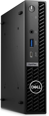 Неттоп Dell Optiplex 7020 Micro i3 14100T (2.7) 8Gb SSD256Gb UHDG 730 Linux Ubuntu GbitEth 260W мышь клавиатура черный (7020-3860)