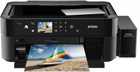 МФУ струйный Epson L850 (L850/C11CE31505/C11CE31404) A4 черный