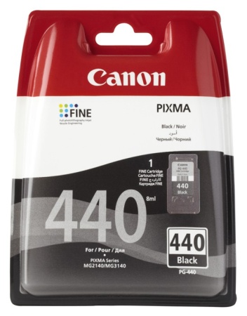 Картридж струйный Canon PG-440 5219B001 черный для Canon MG2140/3140