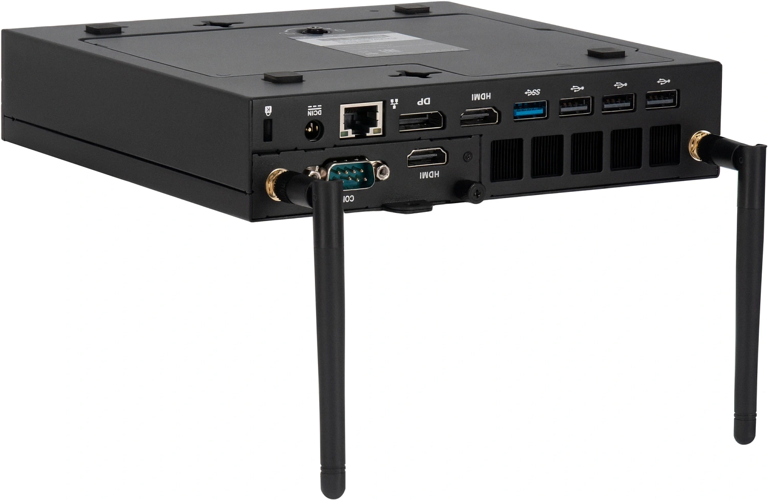 Неттоп IRU Tactio 310H6ITF i3 14100 (3.5) 8Gb SSD256Gb UHDG 730 Windows 11 Pro GbitEth WiFi BT 120W черный (RUS) (2176177)