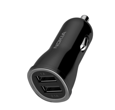 Nokia Dual Car charger 5V 1+2.1A DC-310