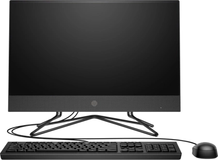 Моноблок HP 200 G4 21.5" Full HD i3 10110U (2.1) 8Gb SSD256Gb UHDG CR Free DOS GbitEth WiFi BT 65W клавиатура мышь Cam серый 1920x1080