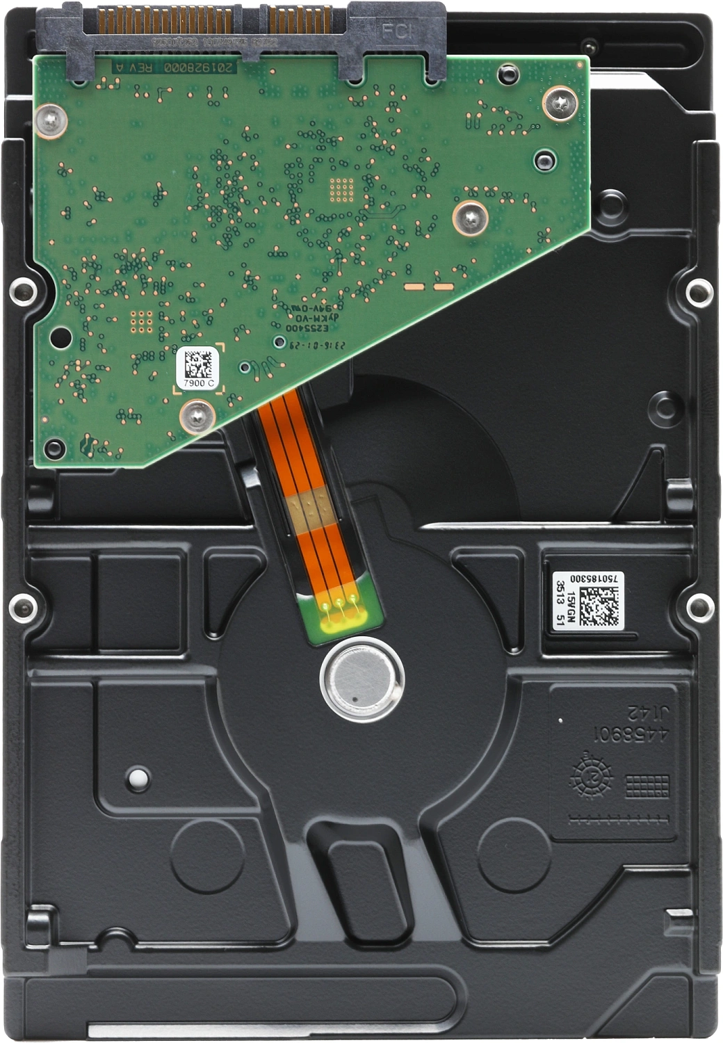 Жесткий диск Seagate SkyHawk HDD 3.5" SATA 8Tb, 5400 rpm, 256Mb buffer, 512e/4Kn, CMR, ST8000VX010, 1 year
