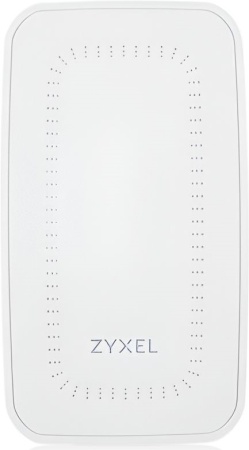 Точка беспроводного доступа Точка доступа Zyxel NebulaFlex Pro WAX300H, WiFi 6, 802.11a/b/g/n/ac/ax (2,4 и 5 ГГц), MU-MIMO, настенная, антенны 2x2, до 575+2400 Мбит/с, 4xLAN GE (1x PoE out), защита от 3G/4G, PoE only