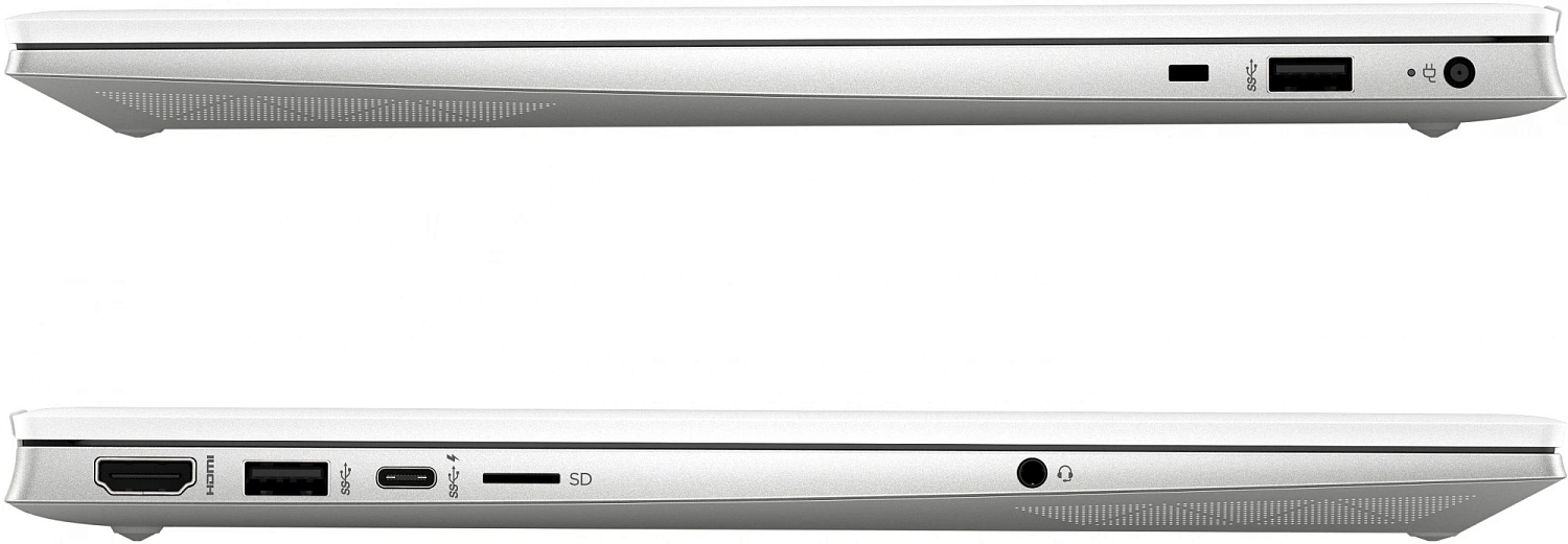 Ноутбук HP Pavilion 15-eh3037ci Ryzen 5 7530U 16Gb SSD512Gb AMD Radeon 15.6" IPS FHD (1920x1080) Free DOS white WiFi BT Cam (84J93EA)