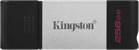 Флеш Диск Kingston 256GB DataTraveler 80 Type-C DT80/256GB USB3.0 черный