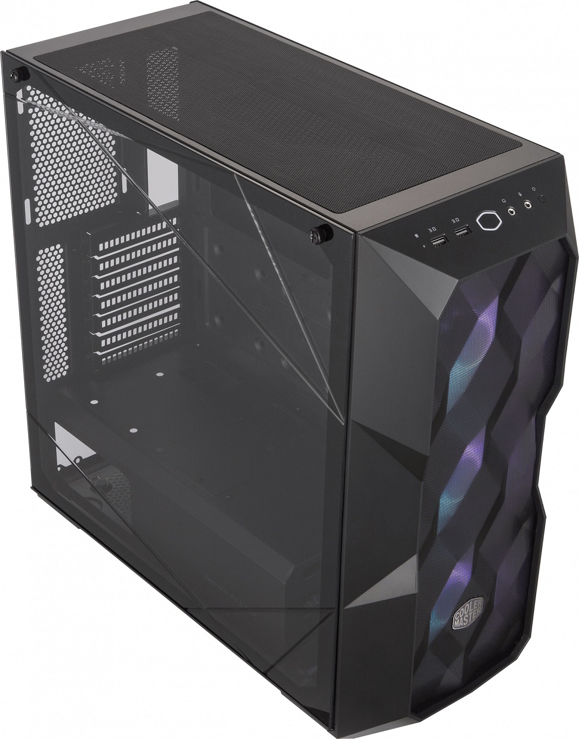 Корпус Cooler Master MasterBox TD500 Mesh ARGB черный без БП ATX 4x120mm 4x140mm 2xUSB3.0 audio bott PSU
