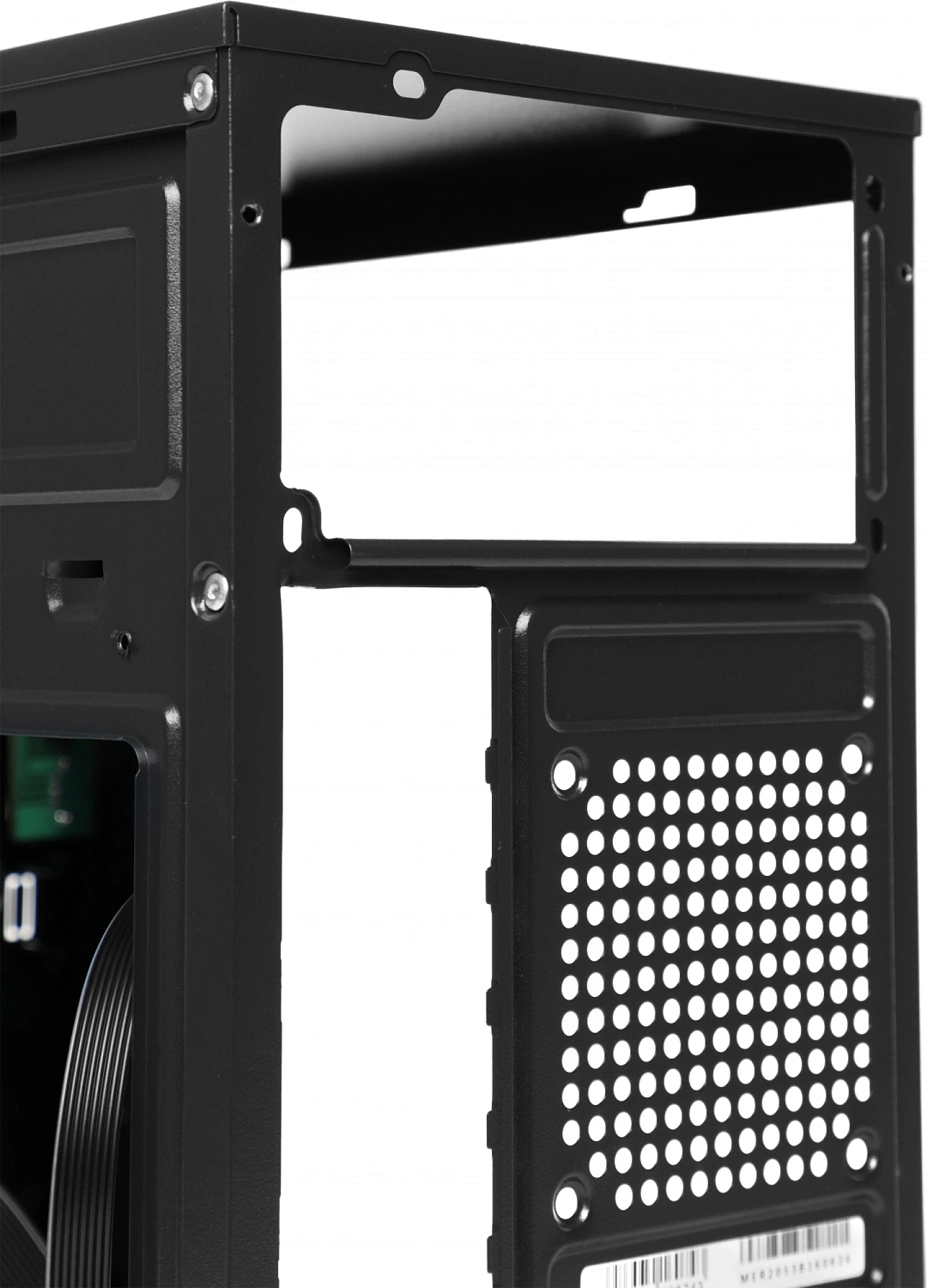 Корпус Accord Entry ACC-2053B черный без БП mATX 1x80mm 1x120mm 2xUSB2.0 audio