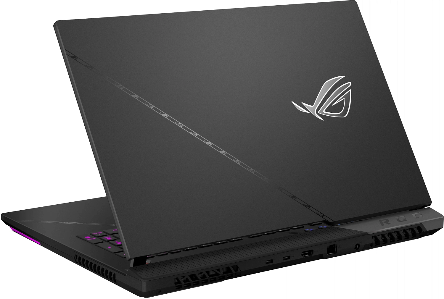 Ноутбук Asus ROG Strix Scar 17 G733PYV-LL067W Ryzen 9 7945HX3D 32Gb SSD1Tb NVIDIA GeForce RTX4090 16Gb 17.3" IPS WQHD (2560x1440) Windows 11 Home black WiFi BT Cam (90NR0DB4-M006J0)