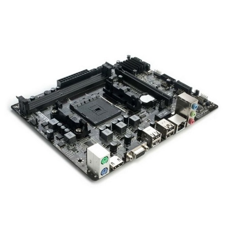 Материнская плата Colorful OEM C.A68M-E V15, Socket FM2, AMD A68H, 2xDDR3-1600, D-SUB+HDMI, 1xPCI-Ex16, 1xPCI-Ex1, 4xSATA3, 6Ch Audio, GLan, (4+2)xUSB2.0, (0+2)xUSB3.0, 2xPS/2, mATX, RTL {} oem