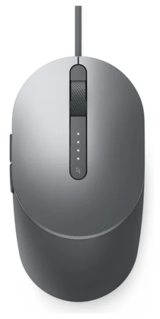 Мышь Dell Mouse MS3220 Wired; Laser; USB 2.0; 3200 dpi; 5 butt; Titan Gray