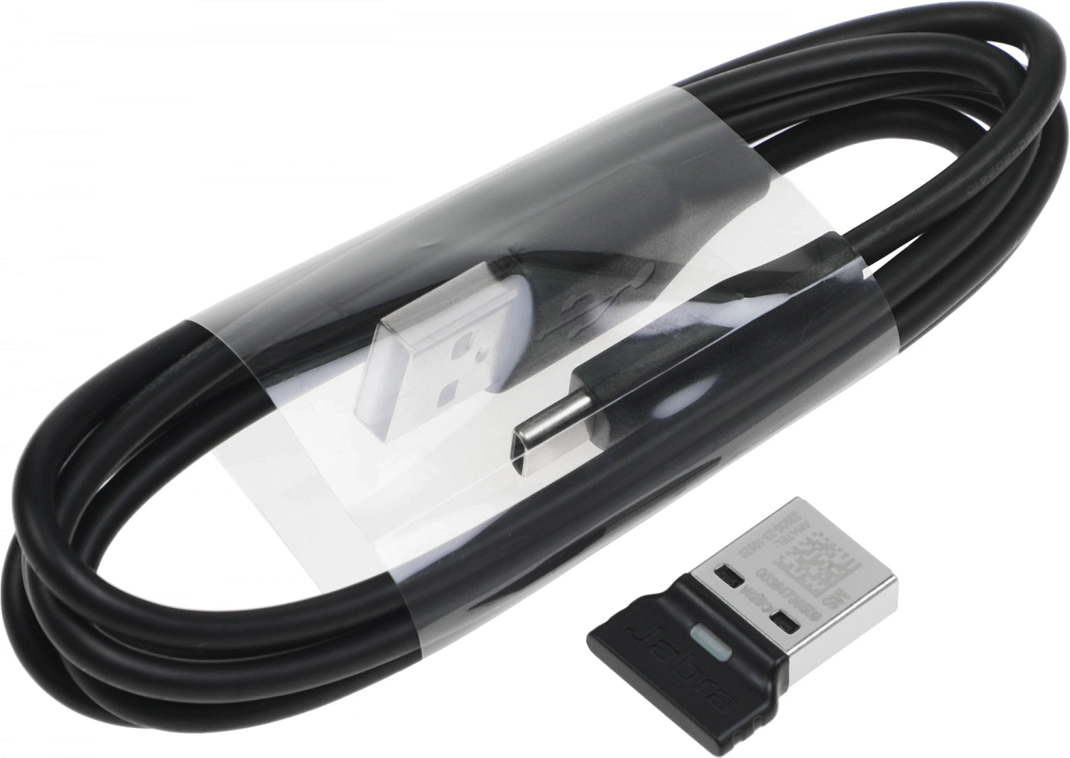 Наушники с микрофоном Jabra Evolve 65 TE черный накладные BT оголовье (6699-833-309)