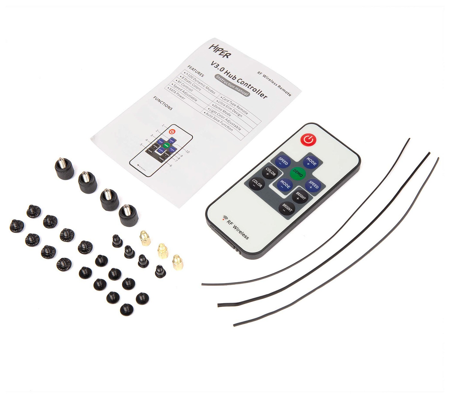 Корпус Hiper OB черный без БП ATX 2x120mm 2xUSB2.0 1xUSB3.0 audio bott PSU