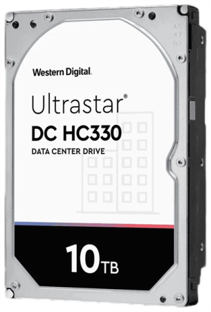 Жесткий диск Western Digital Ultrastar DC HС330 HDD 3.5" SAS 10Тb, 7200rpm, 256MB buffer, 512e/4kN, (0B42258), 1 year