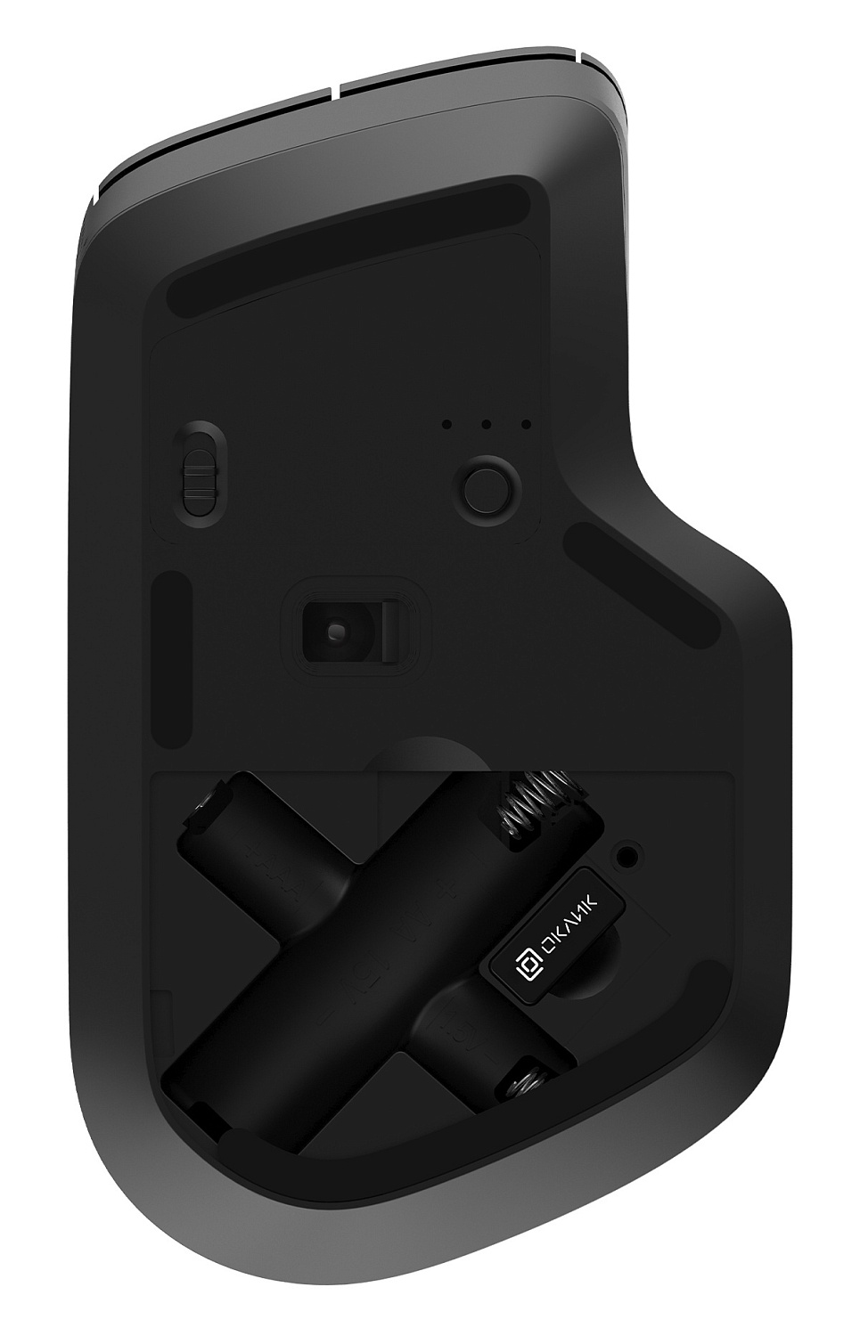 Мышь Оклик 501MW черный оптическая (2400dpi) беспроводная USB для ноутбука Мышь Оклик 501MW черный оптическая (2400dpi) беспроводная USB для ноутбука