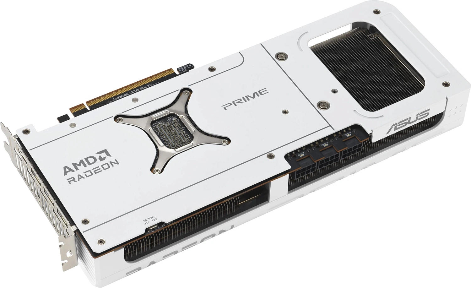 Видеокарта Asus PCI-E 5.0 PRIME-RX9070XT-O16GWHITE AMD Radeon RX 9070XT 16Gb 256bit GDDR6 2460/20000 HDMIx1 DPx3 HDCP Ret