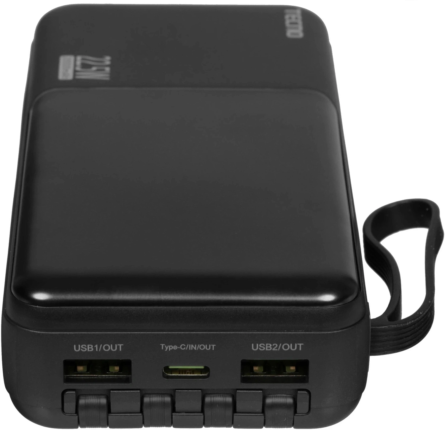 Мобильный аккумулятор Tecno Pocket L201Q 20000mAh QC3.0/PD 22.5W 3A USB-A/2xUSB-C черный (L201Q)