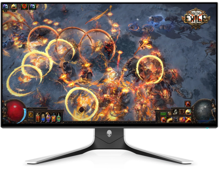 Монитор Dell 27"    AW2721D  S/BK (Fast IPS Nano Color; 16:9; 450cd/m2; 1000:1; 1ms; 2560x1440x240Hz; 178/178; AlienFX; G-Sync; 1.07 bln colors; 2xHDMI; DP; 5xUSB 3.2; HAS; Pivot; VESA)