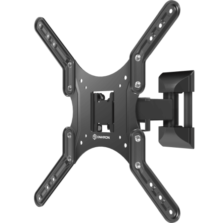 Кронштейн ONKRON кронштейн для телевизора 26"-65" наклонно-поворотный, чёрный M2