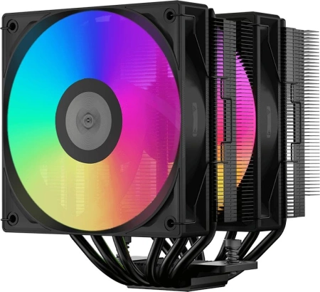 Устройство охлаждения(кулер) PcCooler RT620 ARGB Soc-AM5/AM4/1151/1200/2066/1700 черный 4-pin 28-32dB Al+Cu 265W Ret (RT620-BKAWXX-GL)
